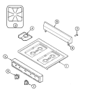 Part Location Diagram of 3801F242-51 Whirlpool BRKT-MNTG