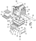 Part Location Diagram of 4804F015-60 Whirlpool INSULATION, BACK