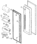 Part Location Diagram of 70214-1 Whirlpool N.L.A.SHELF DAIRY P.O.