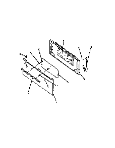 Page 4 Diagram and Parts List for EBE22AA-P1142413NW  Caloric Range