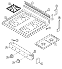 Part Location Diagram of 2616F102-09 Whirlpool PANEL