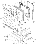 Part Location Diagram of 8010P075-60 Whirlpool SPACER HANDLE INNER **NLA*