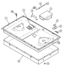 BODY Diagram and Parts List for 8321TA  Magic Chef Cooktop