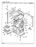 Part Location Diagram of 5195D078-60 Whirlpool HARNESS, BURNER BOX