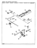 GAS CONTROLS (ELECTRONIC) Diagram and Parts List for 3121XRW-UX  Magic Chef Range