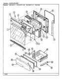 Part Location Diagram of 3603F036-80 Whirlpool FRAME, WINDOW