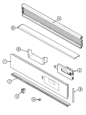 Part Location Diagram of 7756P096-60 Whirlpool EXTRUSION