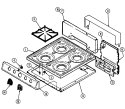 Part Location Diagram of 2601F211-81 Whirlpool NLAPANEL, BACKGUARD