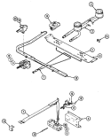 Part Location Diagram of 7515P036-60 Whirlpool USE WPL 74006182