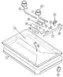 Part Location Diagram of W11170853 Whirlpool REGULATOR