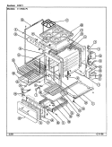 Part Location Diagram of 2618F070-74 Whirlpool PANEL