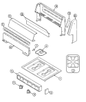 Part Location Diagram of 7726P070-60 Whirlpool NLATRIM, END CAP