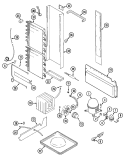 Part Location Diagram of 70359-1 Whirlpool CAP, END