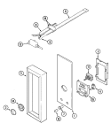 Part Location Diagram of 7720P165-60 Whirlpool TRIM, CONTROL PANEL