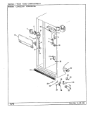 Part Location Diagram of 67648-1 Whirlpool SUPPORT, DIVIDER NLA