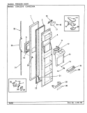 Part Location Diagram of 68594-10 Whirlpool Control Panel