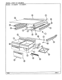 Part Location Diagram of 68288-4 Whirlpool Retainer, slide contr
