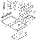 Part Location Diagram of 71001384 Whirlpool HARNESS- W