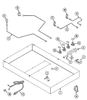BODY Diagram and Parts List for CVG2420B  Jenn-Air Cooktop