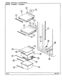 Part Location Diagram of 65648-2 Whirlpool Gasket & Seal