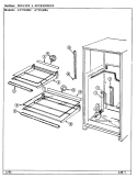 Part Location Diagram of 60570-47 Whirlpool *NLA*FRAME SHELF