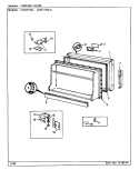 Part Location Diagram of 66982-8 Whirlpool BEZEL, NAMEPLATE