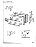 Part Location Diagram of 68776-1 Whirlpool Handle Spacer