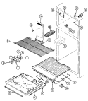 Part Location Diagram of 61664804 Whirlpool COVER, PLENUM