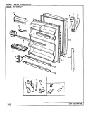 Part Location Diagram of 68473-3-HW Maytag PANEL, F.F. DOOR (HW)