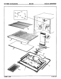 Part Location Diagram of 68456-1 Maytag BRACKET, FAN MOTOR