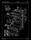 DOORS Diagram and Parts List for NNT176KA AC21A Admiral Refrigerator