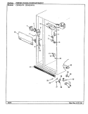 FRESH FOOD COMPARTMENT Diagram and Parts List for CDNS24V9A BR86F Admiral Refrigerator