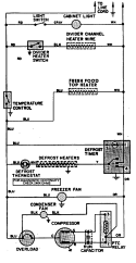 WIRING INFORMATION Diagram and Parts List for GT15A4XA  Admiral Refrigerator