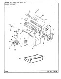 OPTIONAL ICE MAKER KIT Diagram and Parts List for NT19L6 CA51A Admiral Refrigerator