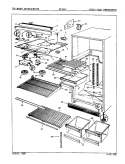 FRESH FOOD COMPARTMENT Diagram and Parts List for NT16JXA 9D04A Maytag Refrigerator