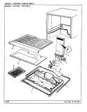FREEZER COMPARTMENT Diagram and Parts List for NNT156LA CC02B Admiral Refrigerator