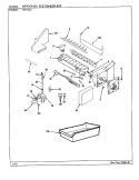 OPTIONAL ICE MAKER KIT Diagram and Parts List for NT15L4A BA01E Admiral Refrigerator