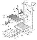 Part Location Diagram of 70208-4 Whirlpool TUNNEL