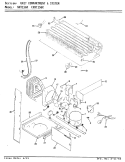 Part Location Diagram of 68839-1 Whirlpool NLAWIRE HARNESS