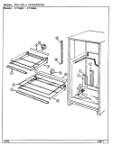 Part Location Diagram of 68238-2 Whirlpool Shelf & Shelf Support