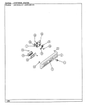 Part Location Diagram of Y03000166 Whirlpool DISCONTINUED