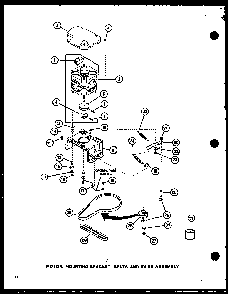 Section 5 Diagram and Parts List for LW2602 P7804710W W Amana Washer