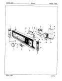 CONTROL PANEL Diagram and Parts List for DU24B6  Maytag Dishwasher