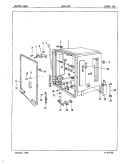 INNER TUB Diagram and Parts List for DU24B6R  Maytag Dishwasher