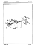 DETERGENT CUP Diagram and Parts List for DC24D6A1  Maytag Dishwasher