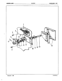 DETERGENT CUP Diagram and Parts List for DC24B6  Maytag Dishwasher