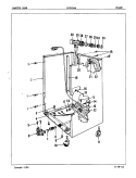 INNER TUB Diagram and Parts List for DC24D6A  Maytag Dishwasher
