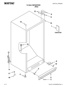 Part Location Diagram of W10326798 Whirlpool OWNERS MANUAL