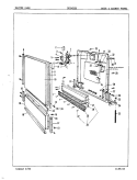 DOOR & ACCESS PANEL Diagram and Parts List for DU24B2R  Maytag Dishwasher