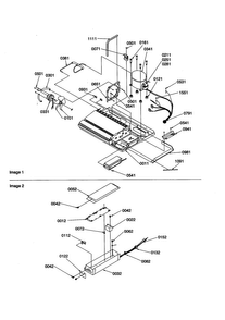 Machine Compartment/muffler Diagram and Parts List for SBDE21VPE-P1317201WE  Amana Refrigerator